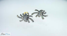 Load image into Gallery viewer, Earrings 18KWGOLD s/w Diamond
