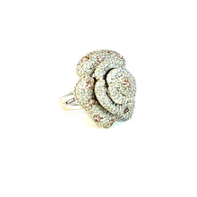Load image into Gallery viewer, HM RING 18KWGOLD s/w Natural Fancy Pink Diamond & White Diamond.