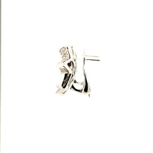 Load image into Gallery viewer, Earrings 18KWGOLD s/w Diamond.