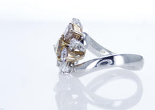 Load image into Gallery viewer, Ring Pt950 &yellow gold s/w Natural diamond