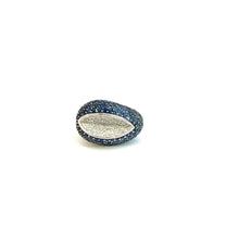 Load image into Gallery viewer, Ring 18KWGOLD s/w Sapphire &Diamonds.