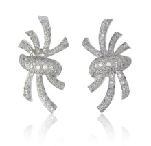 Load image into Gallery viewer, Earrings 18KWGOLD s/w Diamond
