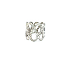 Load image into Gallery viewer, Ring 18KWGOLD s/w white Diamond.