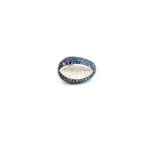 Load image into Gallery viewer, Ring 18KWGOLD s/w Sapphire &Diamonds.