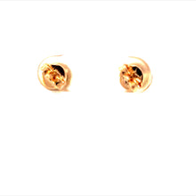Load image into Gallery viewer, Earrings 14KPGOLD s/w Black & white diamond.