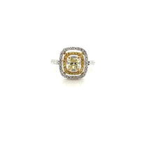 Load image into Gallery viewer, Ring PT950&18ky gold s/w fancy yellow