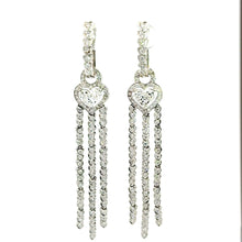 Load image into Gallery viewer, Earrings 18KWGOLD s/w HS Set Diamond &small diamond.