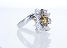 Load image into Gallery viewer, Ring Pt950 &yellow gold s/w Natural diamond