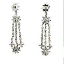 Load image into Gallery viewer, Earrings 18KWGOLD s/w Diamond.