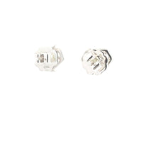 Load image into Gallery viewer, Earrings 18KWGOLD s/w Diamond cut diamond