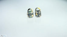 Load and play video in Gallery viewer, Earrings s/w Emerald Pie Cut Diamond

