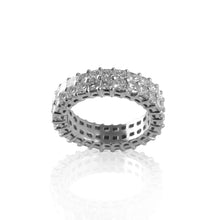 Load image into Gallery viewer, Double Diamond Eternity Ring
