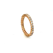 Load image into Gallery viewer, Eternity Ring 18KPGOLD s/w Diamond.
