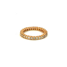 Load image into Gallery viewer, Eternity Ring 18KPGOLD s/w Diamond.
