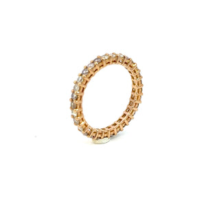 Eternity Ring 18KPGOLD s/w Diamond.