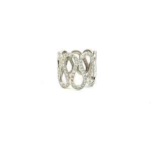 Ring 18KWGOLD s/w white Diamond.