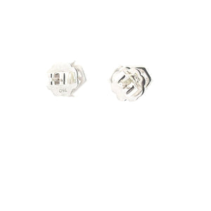 Earrings 18KWGOLD s/w Diamond cut diamond